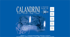 Desktop Screenshot of calandrini.it